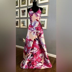 By&By A-line Floral Dress